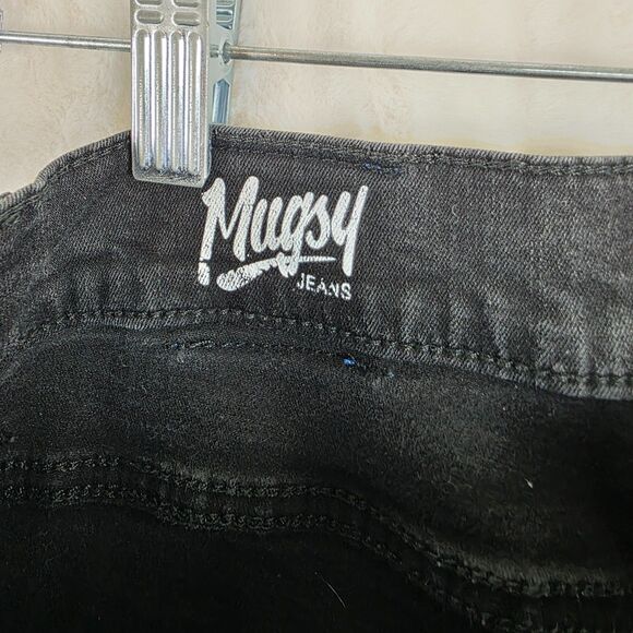 Mugsy Squid Inks Jeans Black Casual Size 35x30 - Picture 9 of 14